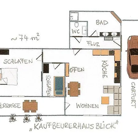 Kaufbeurerhausblick * Hinterhornbach